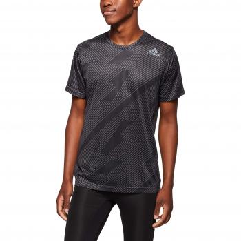 adidas Free Lift Climacool Q1 de Manga Corta para Hombre, otoño/Invierno, Hombre, Color Gris Oscuro, tamaño Small