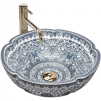 Lavabo de encimera Vivien blanco