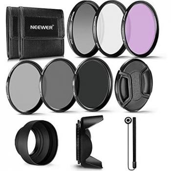 Neewer 62MM Professional UV CPL FLD Lens Filter and ND Neutral Density Filter