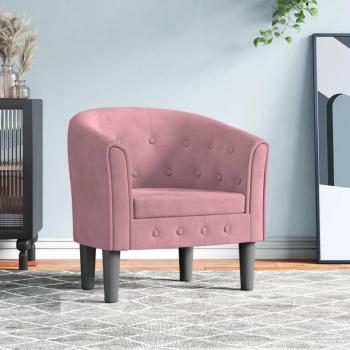 Sillón de terciopelo rosa vidaXL con características de comodidad, diseño elegante y opción de colores gris claro, gris oscuro y negro