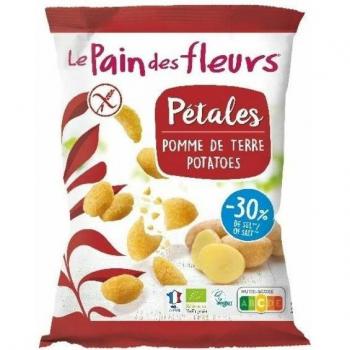 Le Pain des Fleurs Chips de Pétalos de Patata Ecológicos Sin Gluten 75g