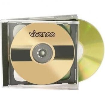 Vivanco Double CD Jewel Case - Funda