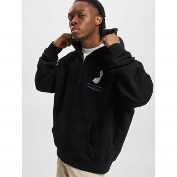 Mister Tee Vive La Liberte Heavy Oversize Black Zip Hoodie for Men