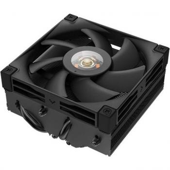 Disipador de CPU DeepCool AN400 BK, Cooler de Aire de Bajo Perfil 92mm, Potencia de Enfriamiento 150W, Color Negro