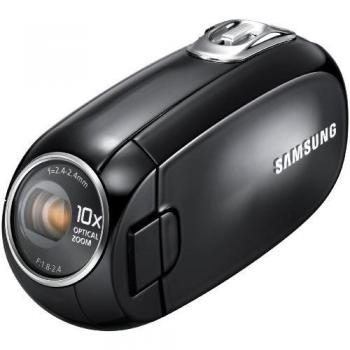 Cámara de Video Samsung SMX-C20BP/EDC 0,8 MP CCD Compacta con Zoom Digital x1200 Negra