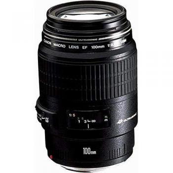 Objetivo Macro Canon EF 100mm F/2.8 USM con Distancia Focal Fija