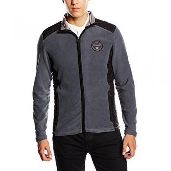 Napapijri TORRAN-Sudadera Hombre,  
 Grau