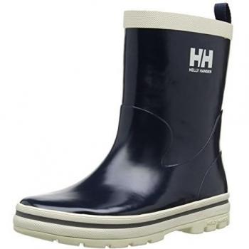 Helly Hansen JK Midsund Zapatillas de deporte, Unisex infantil, Azul Marino / Blanco / Plata, 34