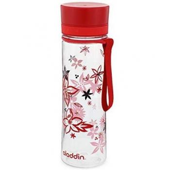 Aladdin botella de agua aveo plastico red print 06 litros