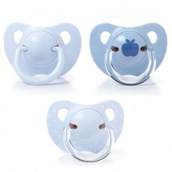 Suavinex Evolution Blue Anatomical Latex Pacifier 0-6 Months