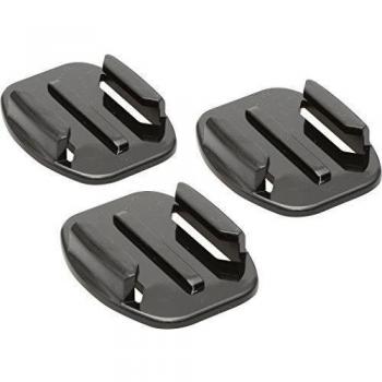 Rollei Adhesive Pads - Accesorio de fijación para Rollei Actioncam y GoPro, Color Negro