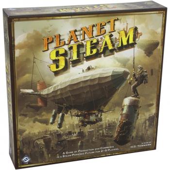 Planet Steam: Strategic Board Game of Resource Management and Steampunk Adventure