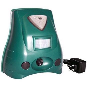 Mondo Verde REP20 Ahuyentador Electrónico con Sensor de Presencia, Verde, 21x11x25 cm