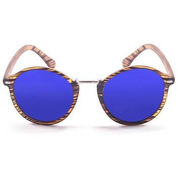 Paloalto Sunglasses Maryland – Gafas de Sol Unisex, Stripped Brown