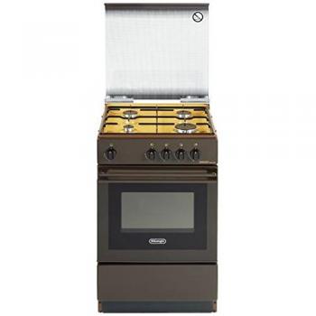 Cocina de Gas De'Longhi SGK 554 GB N 4 Fuegos Marrón 50x50 cm Clase A