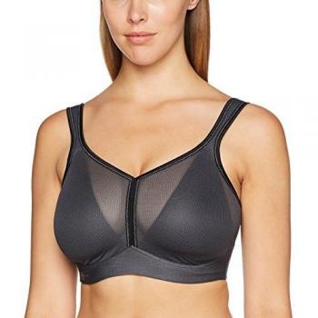 Sujetador Deportivo Anita Active Air Control Delta Pad Talla 80 A Color Gris