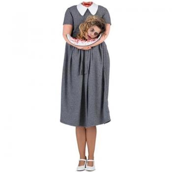 Disfraz de Mujer sin Cabeza para mujer con Vestido L (Viving Costumes - 208319)