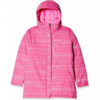 Columbia Alpine Free Fall II Chaqueta de esquí, Unisex Niños, Rosa