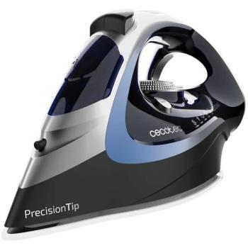 Plancha de Vapor Horizontal Cecotec IronHero 3200 Vital - 3200W, Golpe de Vapor 270g/min, Vapor Continuo 70g/min, Suela Turbo Slide, Antigoteo, Cyclo Clean,