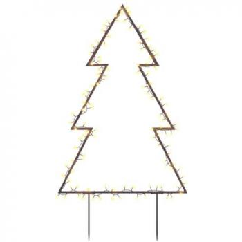 vidaXL Christmas Light Decoration with Spikes Tree 115 LEDs 90 cm