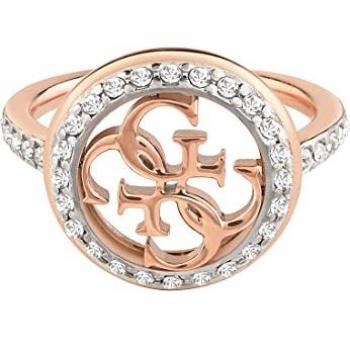 Anillo de Acero Inoxidable Guess Life In 4G con Zircónia