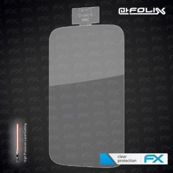 atFoliX FX-Clear - Protectores de pantalla antirreflectantes para HTC Desire X