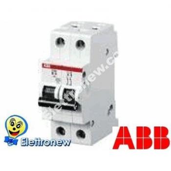 Interruptor Magnetotérmico ABB S201L 25A 4,5kA 1P+N 2 Módulos S598415