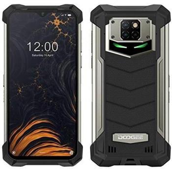 Smartphone Resistente DOOGEE S88 Pro 10000mAh Batería, Octa-Core 6GB + 128GB Android 10, Cámara Cuatro 21MP, 6.3FHD + Corning Gorilla Glass, Carga Inalámbrica, IP68 Teléfono Móvil Antigolpes Negro