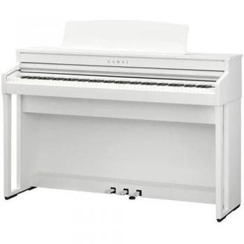 Kawai CA-701 White 88-Key Digital Piano with Grand Feel III Action