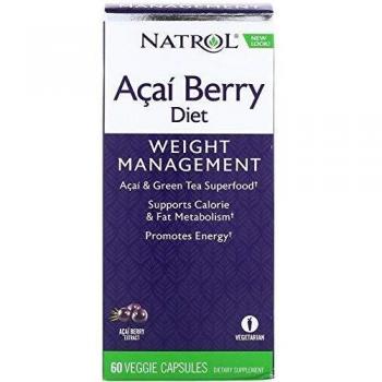 Natrol Acai Berry Diet Dietary Supplement Capsules, 60 Ct