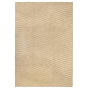 Alfombra rectangular natural de algodón 80x160 cm