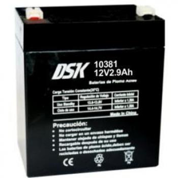 Batería Plomo 12V 2,9A AGM 99x79x56mm DSK