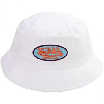 Von Dutch Phoenix White Bucket Hat