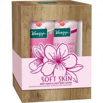 Pack Regalo Soft Skin Kneipp con Gel de Ducha y Loción Corporal de Flor de Almendro 2x200ml