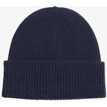 Colorful Standard Men's Merino Wool Beanie in Navy Blue