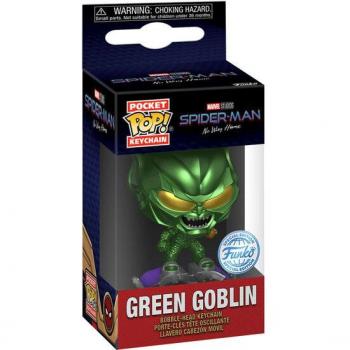 Llavero Pocket Pop Marvel Spider-Man No Way Home Green Goblin Exclusive - Funko