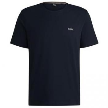 Camiseta de Loungewear BOSS Hombre - Cuello Redondo, Algodón Elástico, Logo, Talla XXL