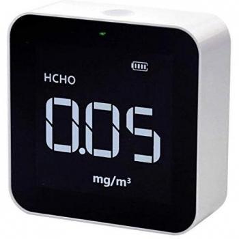 Temtop M10 Monitor de calidad del aire para PM2.5 HCHO TVOC AQI Detector de sensor electroquímico profesional de pantalla en tiempo real batería recargable