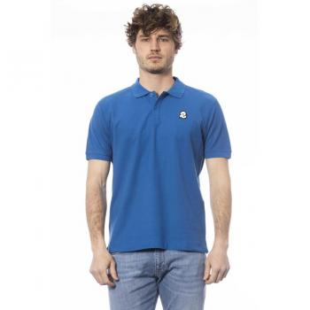 Invicta Blue Cotton Polo Shirt - S