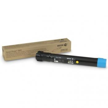Xerox Phaser 7800 Cyan Standard Capacity Toner Cartridge, 6000 Pages - 106R01563