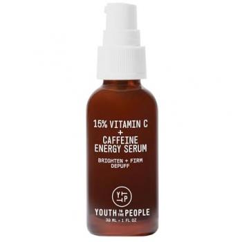 Youth To The People Energizing 15% Vitamin C + Caffeine Brightening Serum 30ml