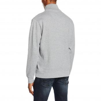 Gant Men's Sacker Rib Half Zip, Suéter para Hombre, Gris