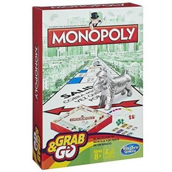 Hasbro Gaming Monopoly Juego de Viaje, versión española