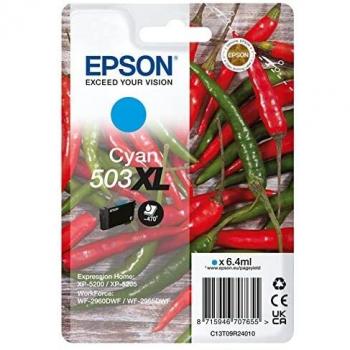EPSON 503XL Cian Cartucho de Tinta para WF-2960dwf, WF-2965dwf, XP-5205 Pimiento