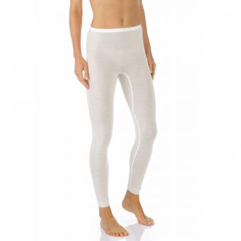 Mey Exquisite Women's Long Leggings White Size 48