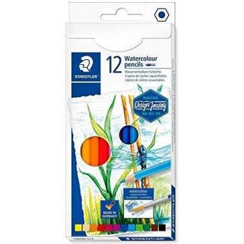 STAEDTLER 14610C C12 Deisgn Journey. Caja con 12 lápices acuarelables de colores surtidos