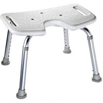 Taburete de baño plegable RIDDER blanco 150 kg A0050501