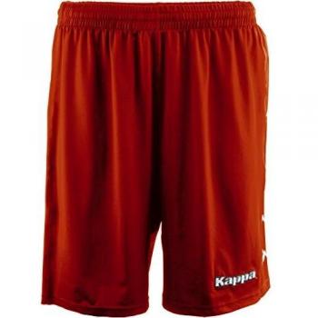 Kappa Olbia Pantalón Corto, Unisex, Rojo/Blanco, XL