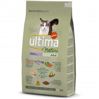 Ultima cat nature esterilizados salmon 125 kg