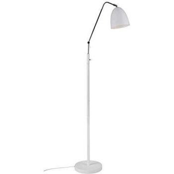 Lámpara de pie Alexander Nordlux, diseño escandinavo, forma delicada, color blanco, altura 140 cm, casquillo E27